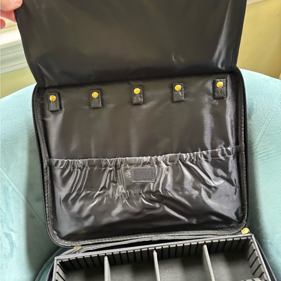 Black Travel Jewelry Organizer Bag - Picture 3 of 5